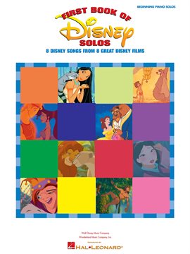 Cover image for First Book of Disney Solos