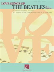 Love songs of the beatles (songbook) cover image