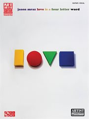 Jason mraz - love is a four letter word songbook cover image