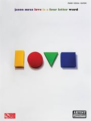 Jason mraz - love is a four letter word (songbook) cover image