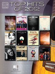 Top hits of 2012 (songbook) cover image