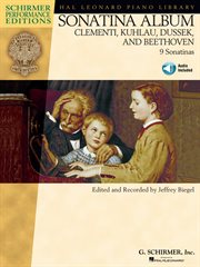 Sonatina album (songbook). Clementi, Kuhlau, Dussek, and Beethoven cover image