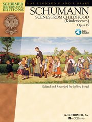 Schumann - scenes from childhood (kinderscenen), opus 15 (songbook) cover image