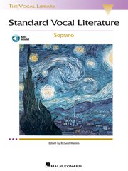 Standard vocal literature - soprano (songbook with audio). An Introduction to Repertoire cover image