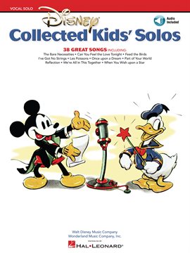 Cover image for Disney Collected Kids' Solos (Songbook)