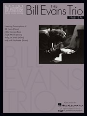 The bill evans trio - volume 3 (1968-1974) (songbook). Artist Transcriptions (Piano * Bass * Drums) cover image