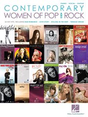 Contemporary women of pop and rock (songbook) cover image