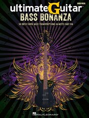 Ultimateguitar bass bonanza (songbook) cover image