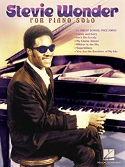 Stevie wonder for piano solo (songbook) cover image