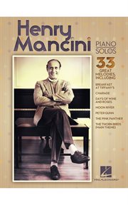 Henry Mancini piano solos cover image