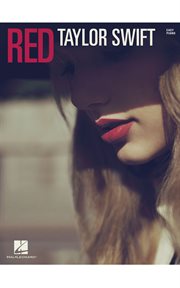 Taylor swift - red: easy piano songbook cover image