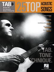 25 top acoustic songs - tab. tone. technique cover image