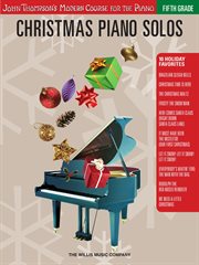 Christmas piano solos - john thompson's modern course for the piano cover image