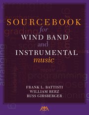 Sourcebook for wind band and instrumental music cover image