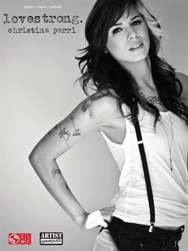 Cover image for Christina Perri - lovestrong. (Songbook)