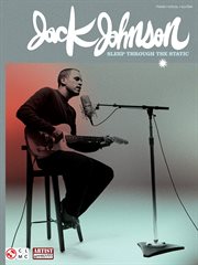 Jack johnson - sleep through the static (songbook) cover image