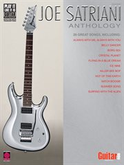 Joe satriani anthology (songbook) cover image