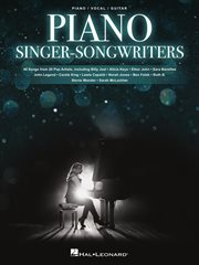 Piano singer/songwriters cover image