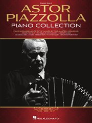 Astor piazzolla piano collection cover image