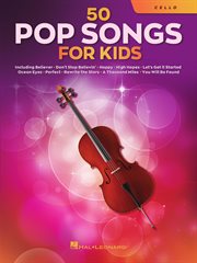 50 pop songs for kids for cello cover image