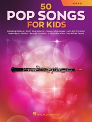 50 pop songs for kids for oboe cover image