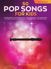 50 pop songs for kids for recorder cover image