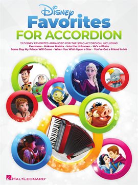 Cover image for Disney Favorites for Accordion