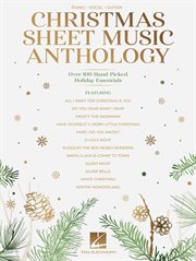 Christmas sheet music anthology cover image