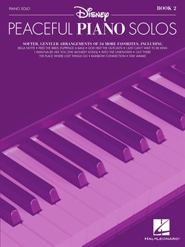 Cover image for Disney Peaceful Piano Solos - Book 2