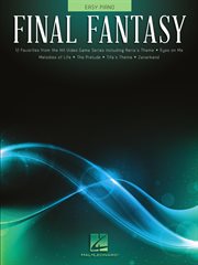 Final fantasy. Easy Piano Songbook cover image