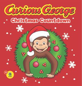 Curious George Christmas Countdown, book cover