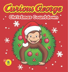 Curious George Christmas Countdown, portada del libro