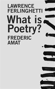 What is poetry? cover image
