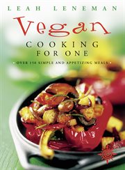 Vegan cooking for one cover image