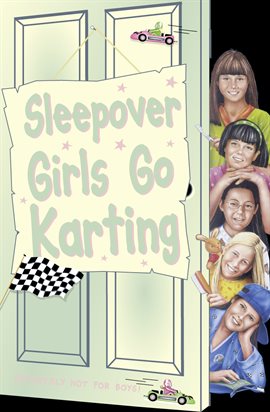 Cover image for Sleepover Girls Go Karting