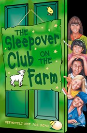 The Sleepover Club on the farm cover image
