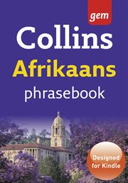 Afrikaans phrasebook : collins gem cover image