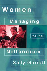 Women managing for the millennium cover image