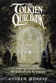 The tolkien quiz book cover image