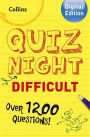 Collins quiz night : difficult cover image