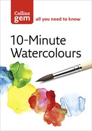 10-minute watercolours cover image