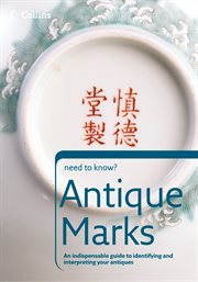 Antique marks (collins need to know?) cover image