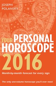 Your Personal Horoscope 2016 cover image