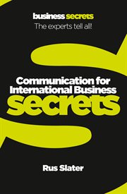 Communication for international business secrets cover image