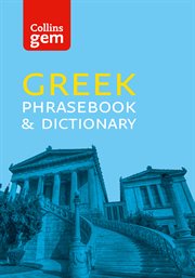 Greek phrasebook & dictionary cover image