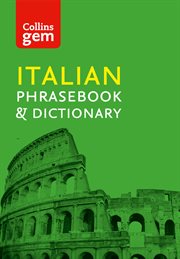 Italian phrasebook and dictionary cover image