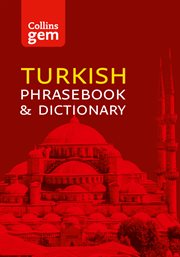 Turkish phrasebook & dictionary cover image