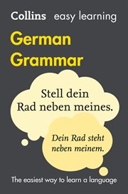Easy Learning German Grammar : Trusted support for learning. Collins Easy Learning cover image