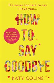 How to say goodbye cover image