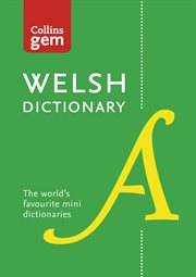 Welsh dictionary cover image